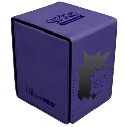 Caja de mazo Premium Alcove Flip - Elite Gengar Pokémon de Ultra Pro