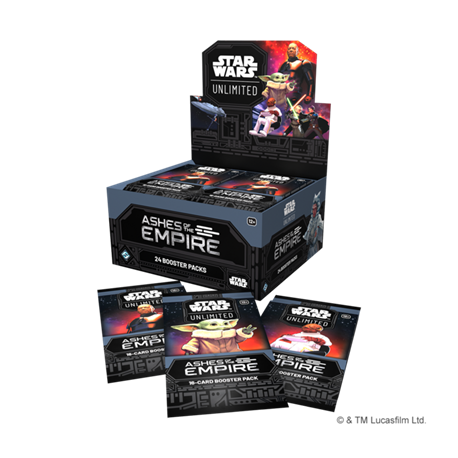 Star Wars Unlimited - Ashes of the Empire Display Booster (24 Booster) (English) TCG from Fantasy Flight Games