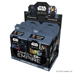 Star Wars Unlimited - Ashes of the Empire Spotlight Deck Display (6 Decks) (English) TCG from Fantasy Flight Games