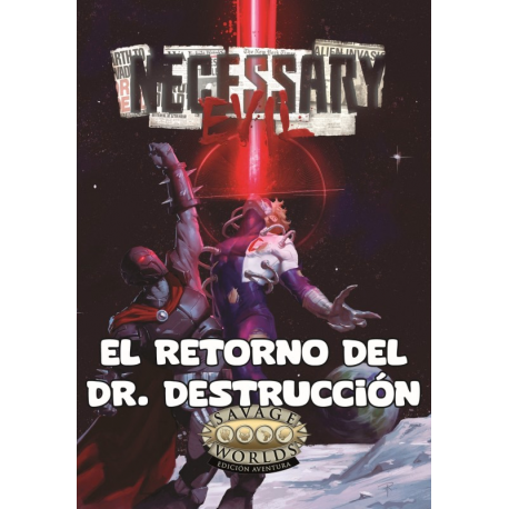 Savage Worlds Edición Aventura: Un Mal Necesario - El Retorno del Dr Destrucción de HT Publishers