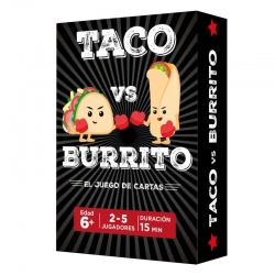 Juego de cartas Taco vs Burrito de Asmodee