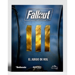 Fallout Roleplaying Game book from The Hills Press (Spanish)
