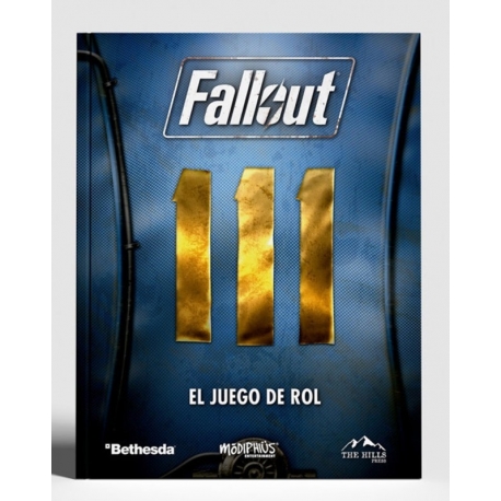 Fallout Roleplaying Game book from The Hills Press (Spanish)