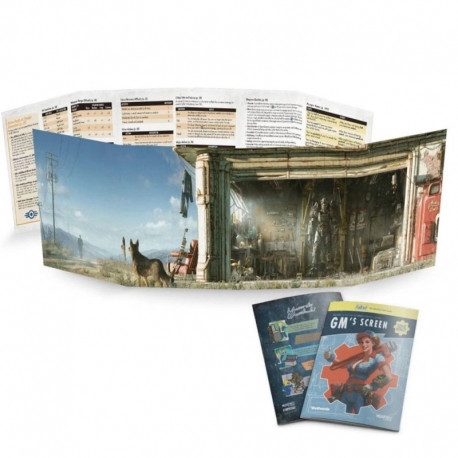 Pantalla DJ + Libreto de Fallout: el Juego de Rol de The Hills Press