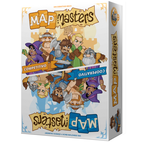 Map Masters board game (Spanish version) from Captain Games