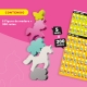 Stacking Challenge - Unicorns Wooden Board Game by Haba