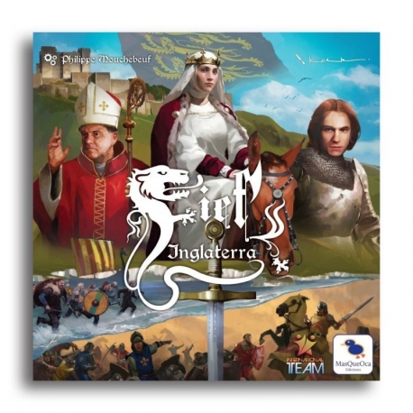 Fief England board game from Masqueoca (Spanish)