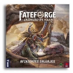 Fateforge: Savage Affinities expansion from Devir (Spanish)