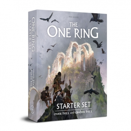 Libro de rol The One Ring RPG Starter Set Over Hill and Under Hill (Inglés)