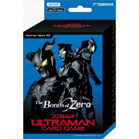 Ultraman TCG Starter Deck The Bonds of Zero English SD-02 (Inglés) de Tsuburaya