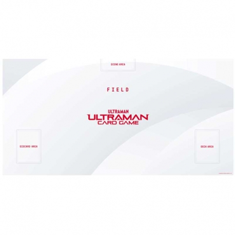 Tapete de juego oficial de Ultraman TCG (Blanco) de Tsuburaya