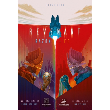 Revenant: Reason and Faith board game from Mladito Games (Spanish)