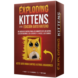 Juego de cartas Exploding Kittens: Edición Gato Ratero de Asmodee