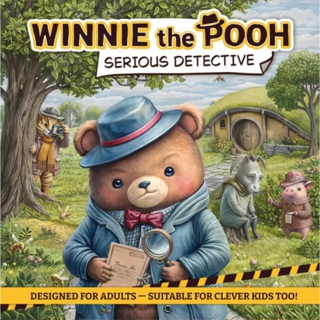 Winnie the Pooh: Serious Detective table game (English) by Crowd Games