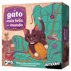 Juego de mesa El gato más feliz del mundo de Rebel