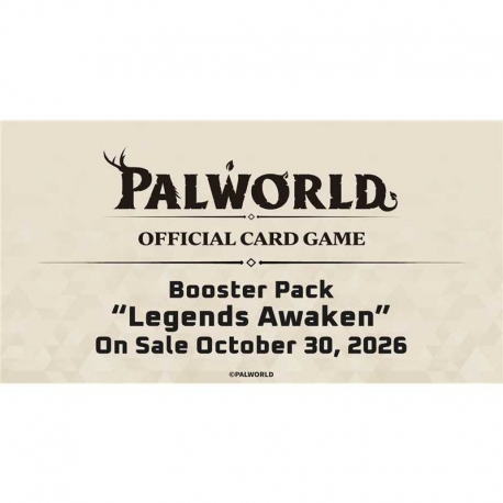 Palworld Booster Box Display Legens Awaken (12 Sobres) BP-02 (Inglés) Trading Card Games de Bushiroad