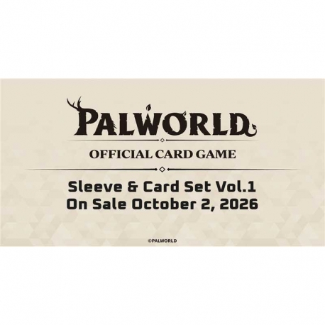 Buy Palworld POCGe-SS01 Palworld Official Card Game Sleeve & Card
