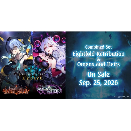 Shadowverse: Evolve - Eightfold Retribution & Omens and Heirs Booster Display (12 packs) (Inglés) de Bushiroad