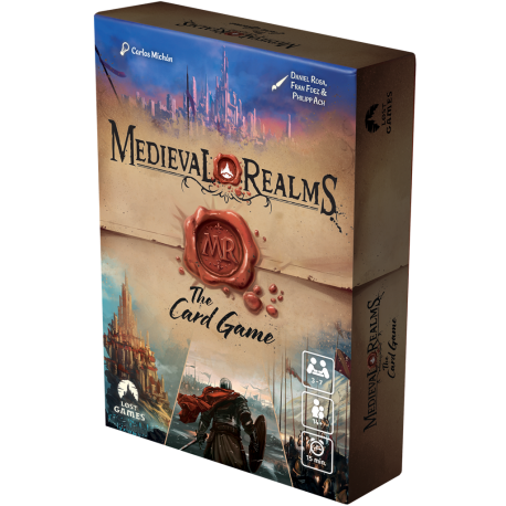 Medieval Realms card game from Lost Games (Spanish)