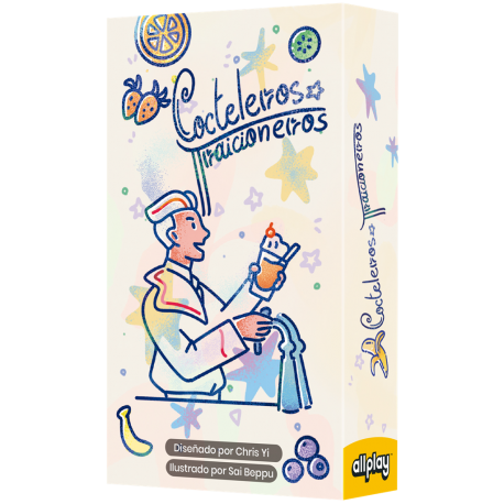 Treacherous Cocktail Bartenders card game from Allplay (Spanish)
