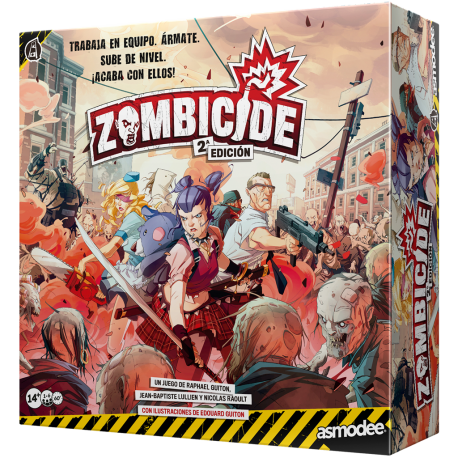 Cooperative board game Zombicide Second Edition from Guillotine Games