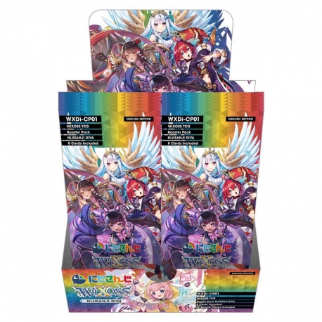 TCG Box Wixoss NIJISANJI DIVA (20 Booster Packs) WXDi-CP01 (Inglés)