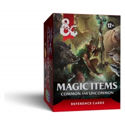 Dungeons & Dragons RPG Cartas de Referencia - Objetos Mágicos (Comunes e Infrecuentes) (Inglés)