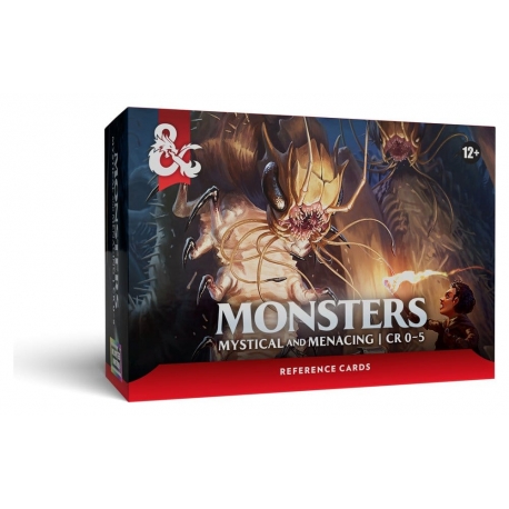 Dungeons & Dragons RPG Reference Cards: Monsters (Mystical and Menacing) (English)