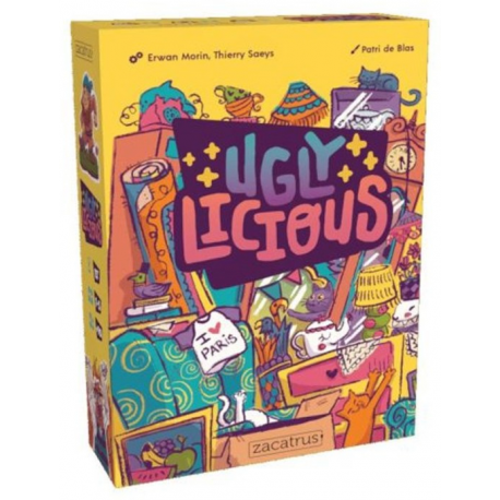 Uglylicious (Spanish) board game from Zacatrus