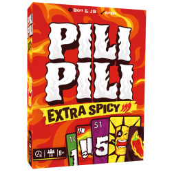 Juego de cartas Pili pili Extra Spicy de Asmodee