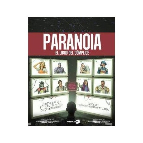 Juego de rol Paranoia: El Libro del Cómplice de Nosolorol