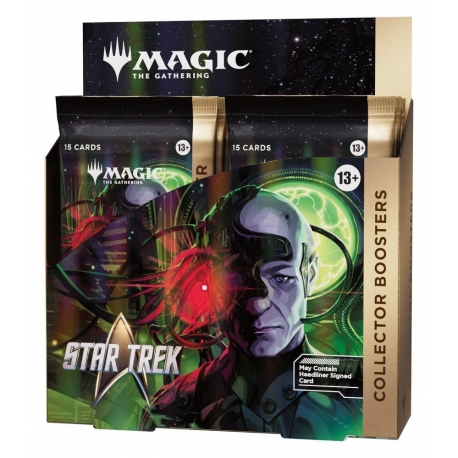 Magic the Gathering Star Trek Caja de Sobres de coleccionista (12) (Inglés)
