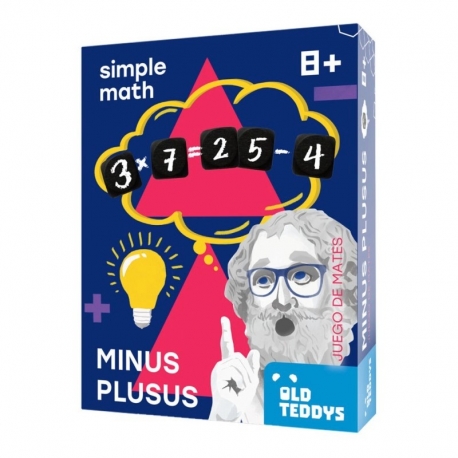 Minus Plusus board game from Old Teddys (Spanish)