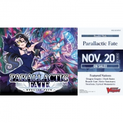 Cardfight!! Vanguard VGE-DZ-BT17 Parallactic Fate (16 packs) (Inglés) de Bushiroad
