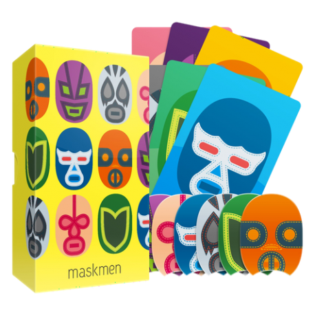 Juego de cartas Maskmen de Oink Games