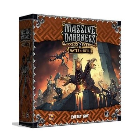 Massive Darkness 2: Gates of Hell Enemy Box expansion from Juegorama (Spanish)