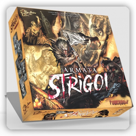 Scribabs Cooperative Board Game Armata Strigoi (Multilingual)