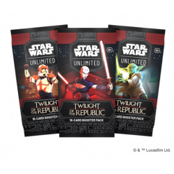 TCG Star Wars: Unlimited - Twilight of the Republic Booster Pack (1) de Fantasy Flight Games