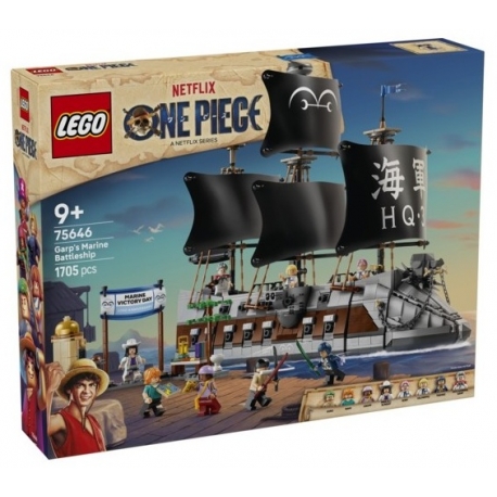 Pack Lego One Piece - Garp's Navy Ship from Lego