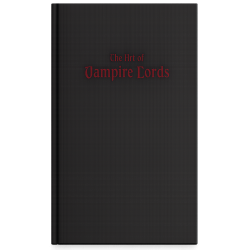 Libro de arte para el juego de mesa Vampire Lords de Bumble3ee