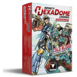 Juego de mesa de miniaturas Infinity HexaDome Legends Cold Blood (Valkyrie & Nadir) Expansion Set de Corvus Belli