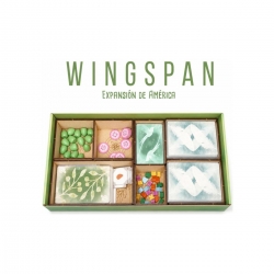 Inserto compatible con juego de mesa EXPANSIÓN DE AMÉRICA - WINGSPAN de WithOut Mess