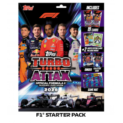 Fórmula 1 Turbo Attax TCG 2026 Starter Packs (Inglés) de Topps