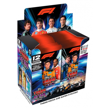 Formula 1 Turbo Attax TCG 2026 Booster Display (24) (English) from Topps