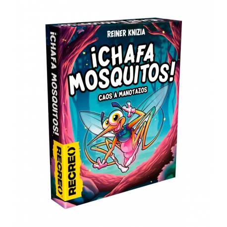 Juego de cartas rápido y dinámico Chafamosquitos de Recreo Games