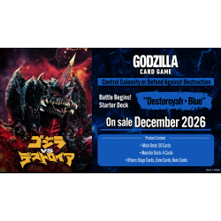Godzilla Card Game GZCGE-SD04 Battle Begins! Starter Deck "Destoroyah Blue" de Bushiroad
