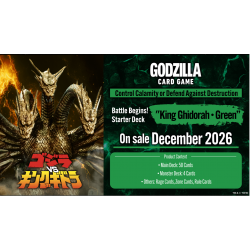 Godzilla Card Game GZCGE-SD05 Battle Begins! Starter Deck "Destoroyah Green" de Bushiroad