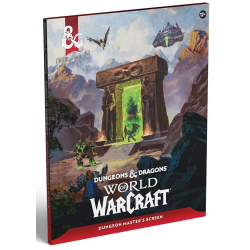 Dungeons & Dragons RPG World of Warcraft Dungeon Master's Screen (English) from Wizards of the Coast