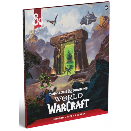 Dungeons & Dragons RPG World of Warcraft Dungeon Master's Screen (English) from Wizards of the Coast