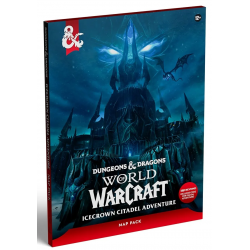Dungeons & Dragons RPG World of Warcraft Icecrown Citadel Adventure Map Pack (Inglés) de Wizards of the Coast